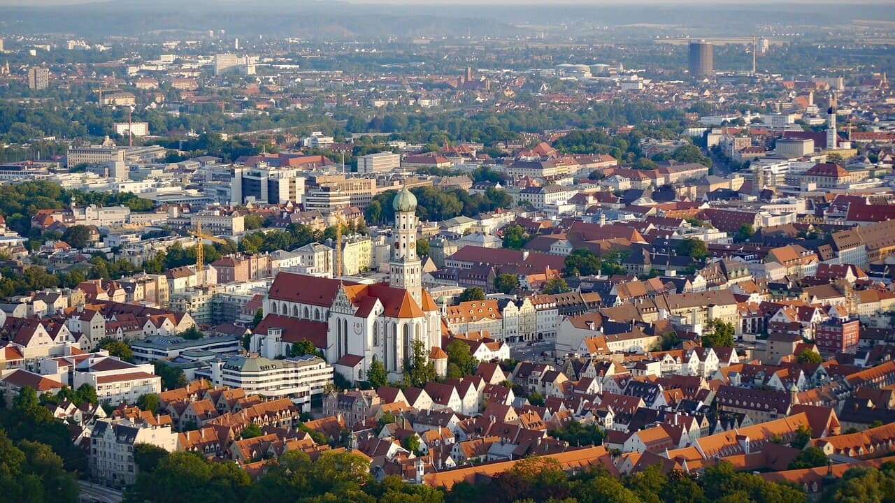 Stadtpanorama Augsburg